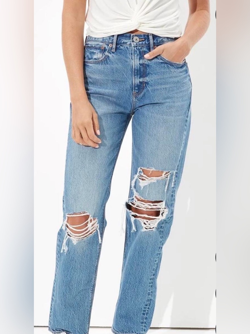 american eagle highest rise 90s boyfriend jeans